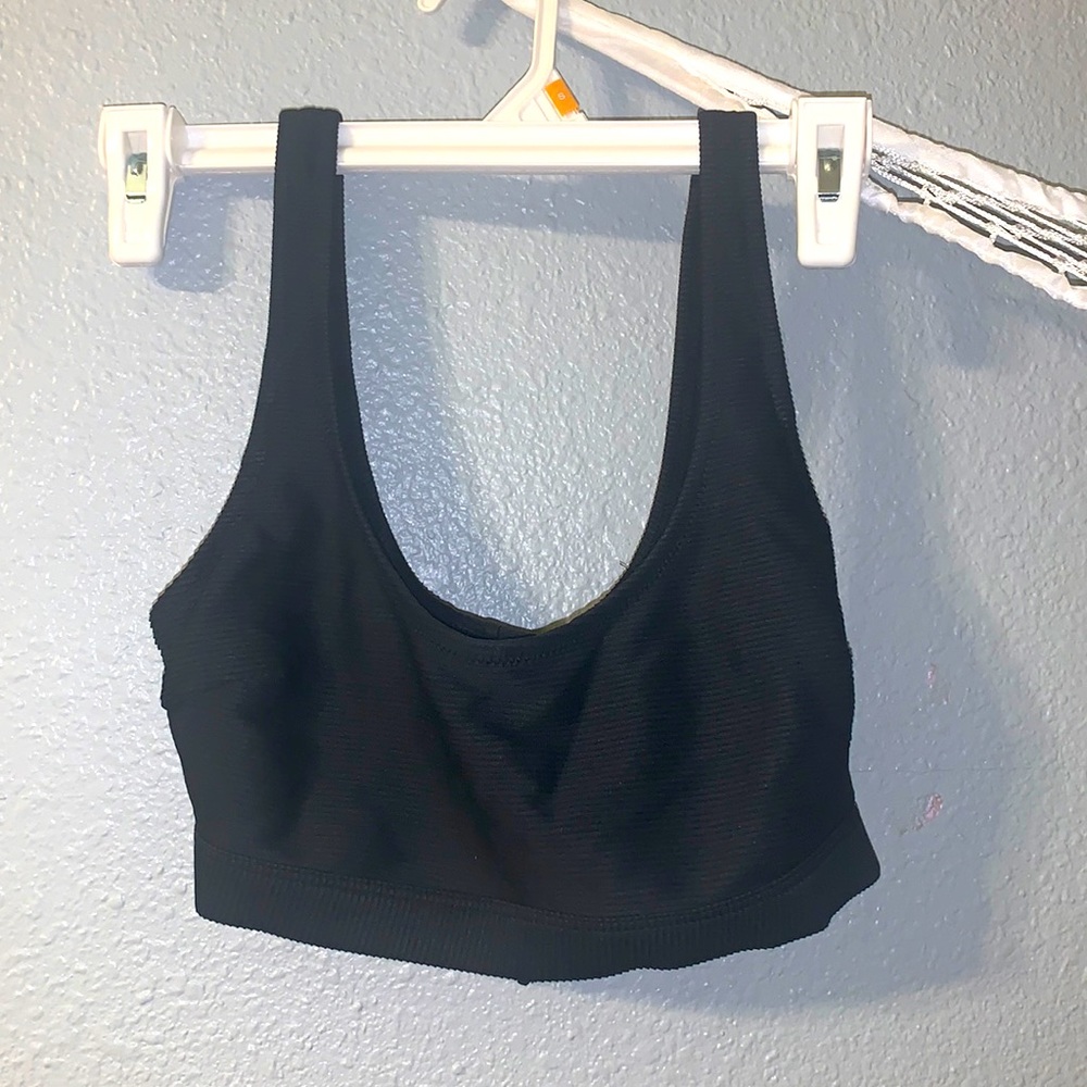 Old Navy size S black bikini top